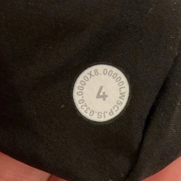 Lululemon Stretch Jogger Full Length size 4 in black - Picture 15 of 16